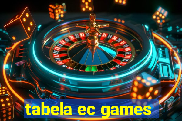 tabela ec games