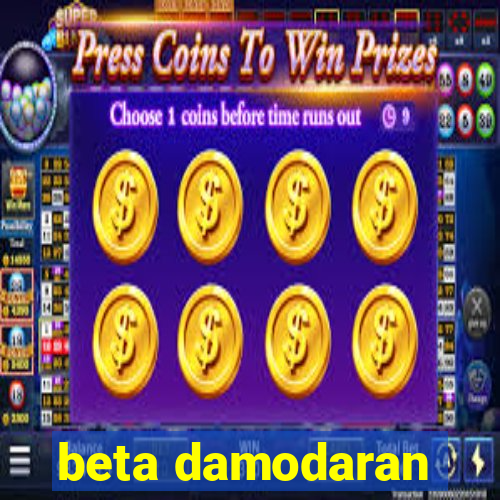 beta damodaran