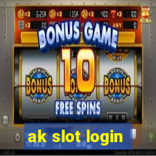 ak slot login