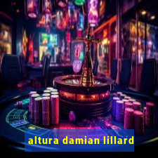 altura damian lillard