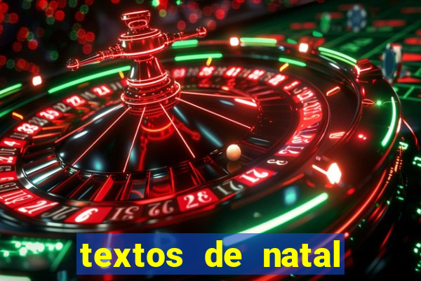 textos de natal para leitura