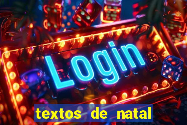 textos de natal para leitura