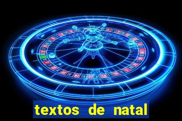 textos de natal para leitura