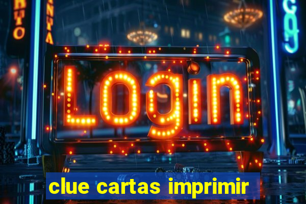 clue cartas imprimir