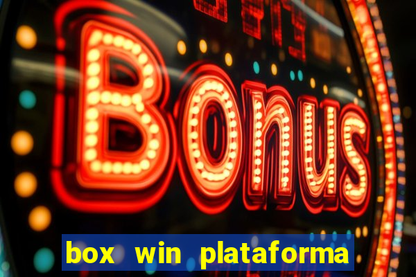 box win plataforma de jogos