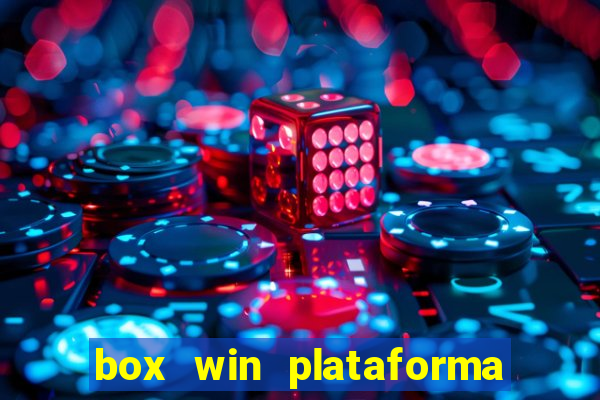 box win plataforma de jogos