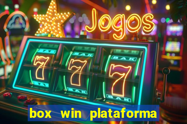 box win plataforma de jogos