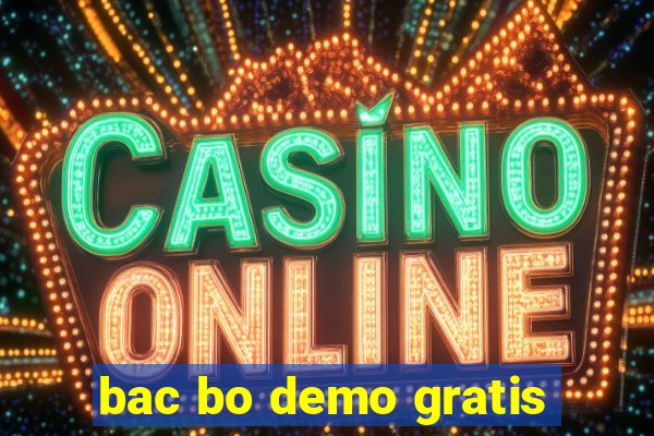 bac bo demo gratis