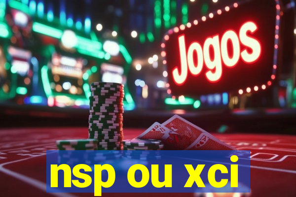 nsp ou xci