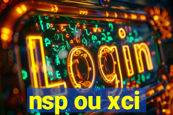 nsp ou xci