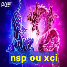 nsp ou xci