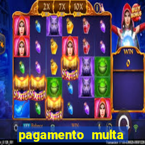 pagamento multa detran mg