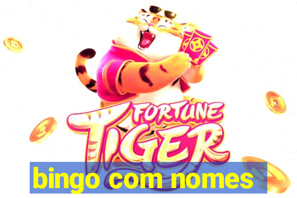 bingo com nomes