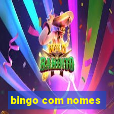 bingo com nomes