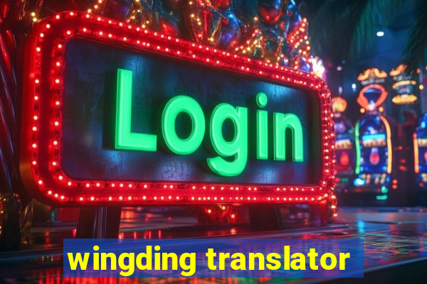 wingding translator