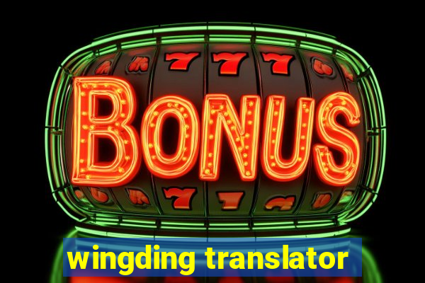 wingding translator