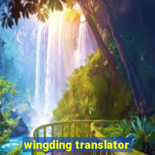 wingding translator