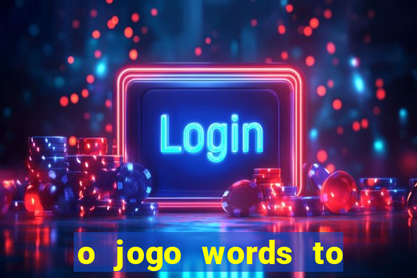 o jogo words to win paga mesmo