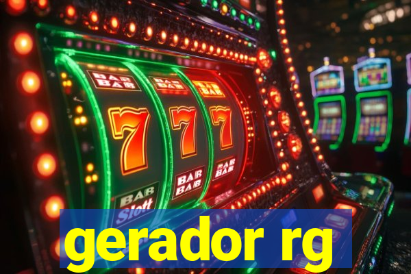 gerador rg