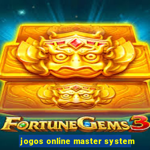 jogos online master system