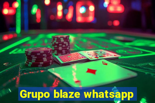 Grupo blaze whatsapp