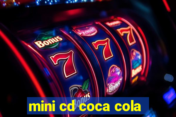 mini cd coca cola