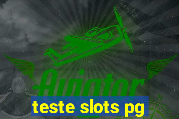 teste slots pg