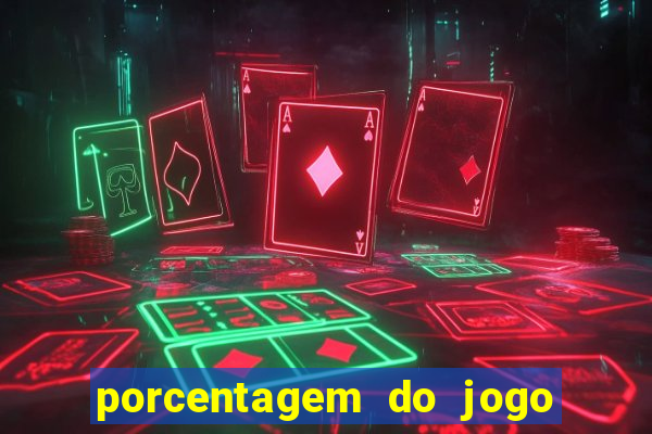 porcentagem do jogo fortune tiger