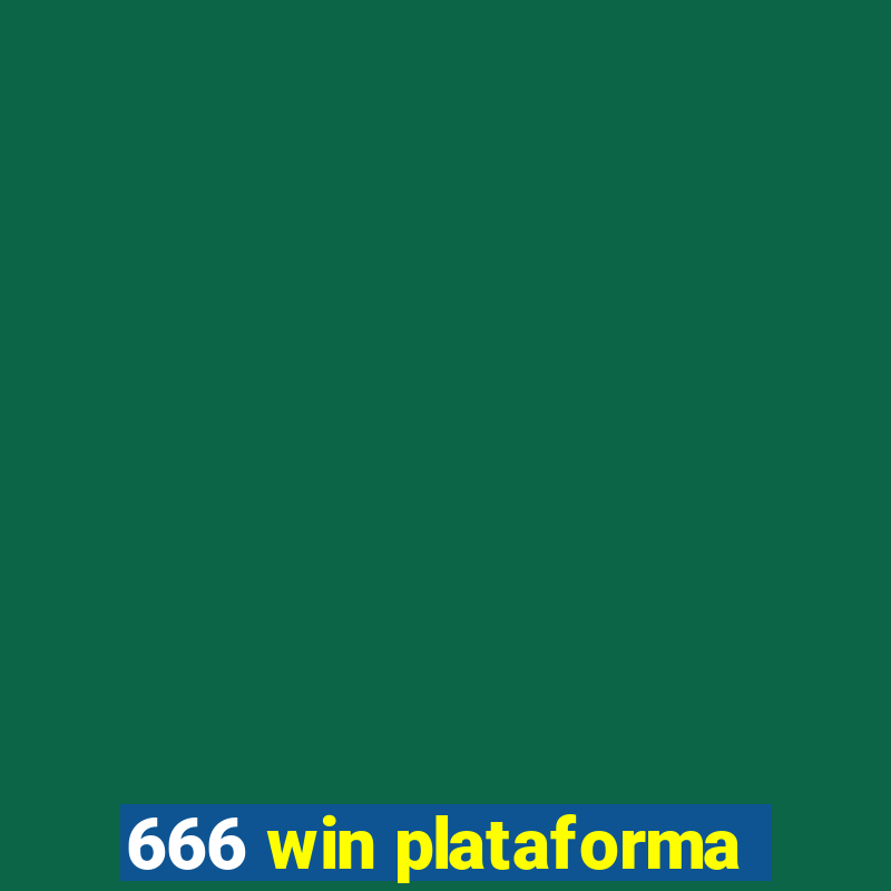 666 win plataforma