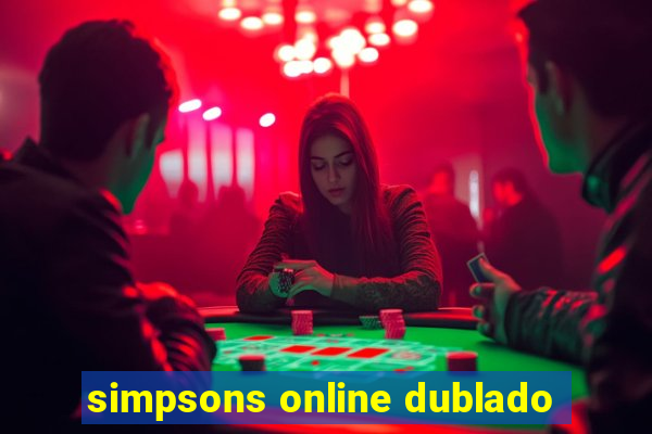 simpsons online dublado