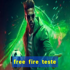 free fire teste grátis jogar agora