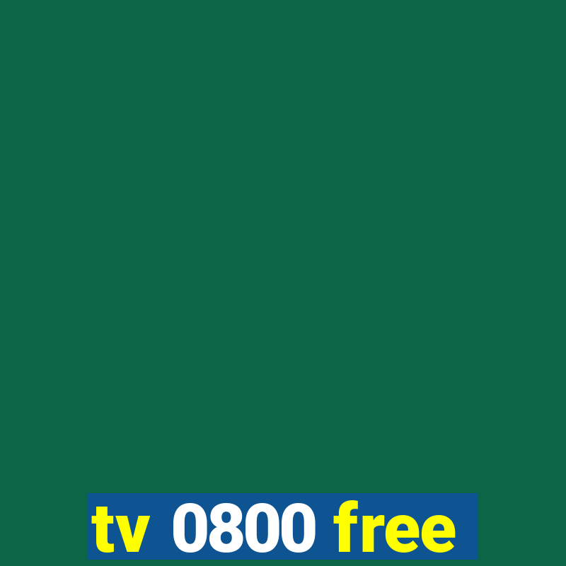 tv 0800 free