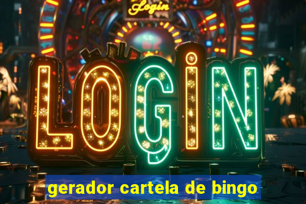 gerador cartela de bingo