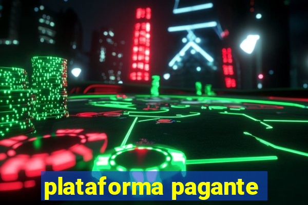 plataforma pagante