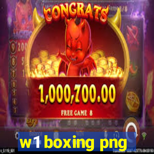 w1 boxing png