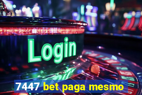 7447 bet paga mesmo