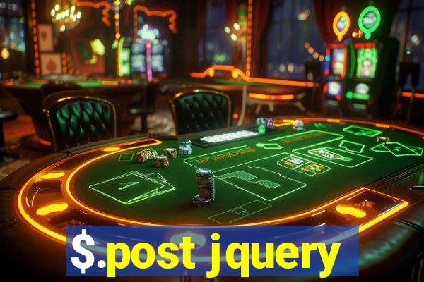 $.post jquery