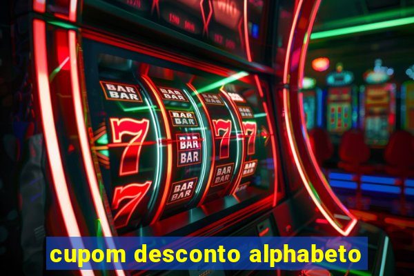 cupom desconto alphabeto