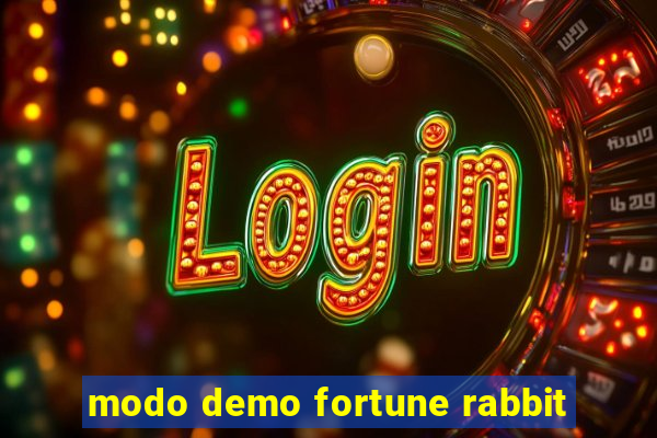 modo demo fortune rabbit