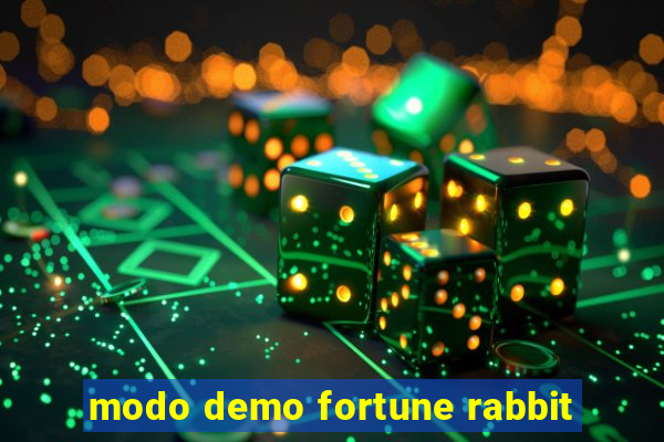 modo demo fortune rabbit