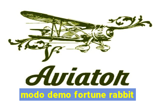 modo demo fortune rabbit