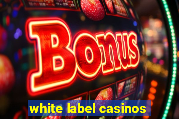 white label casinos