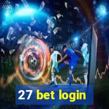 27 bet login