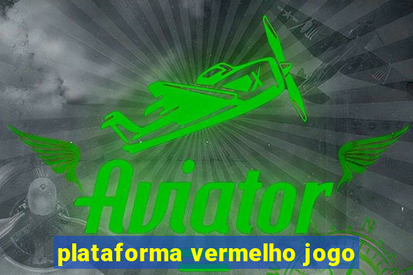 plataforma vermelho jogo