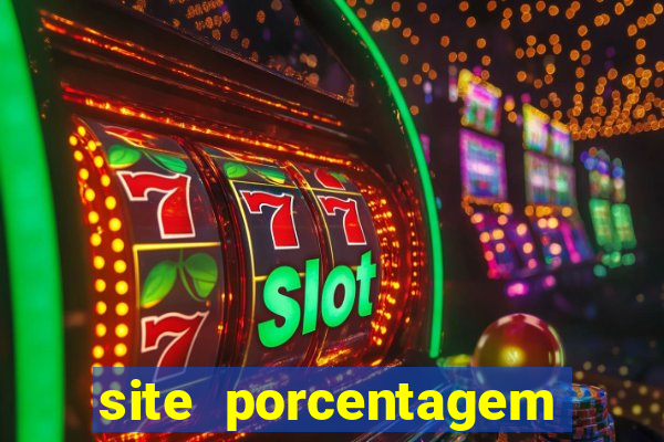 site porcentagem slots pg