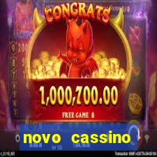 novo cassino pagando no cadastro