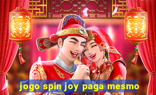 jogo spin joy paga mesmo