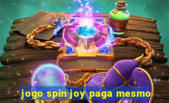 jogo spin joy paga mesmo