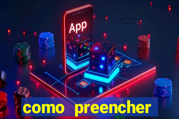 como preencher recibo de pagamento