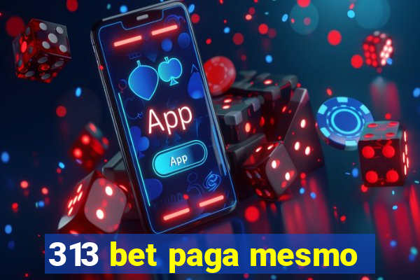 313 bet paga mesmo